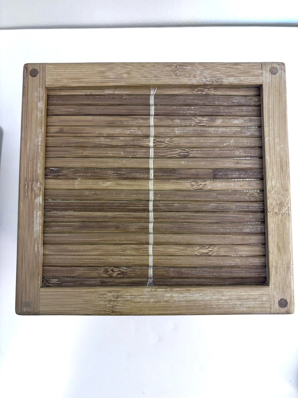 Bamboo Square Tissue Box Cover | eBay