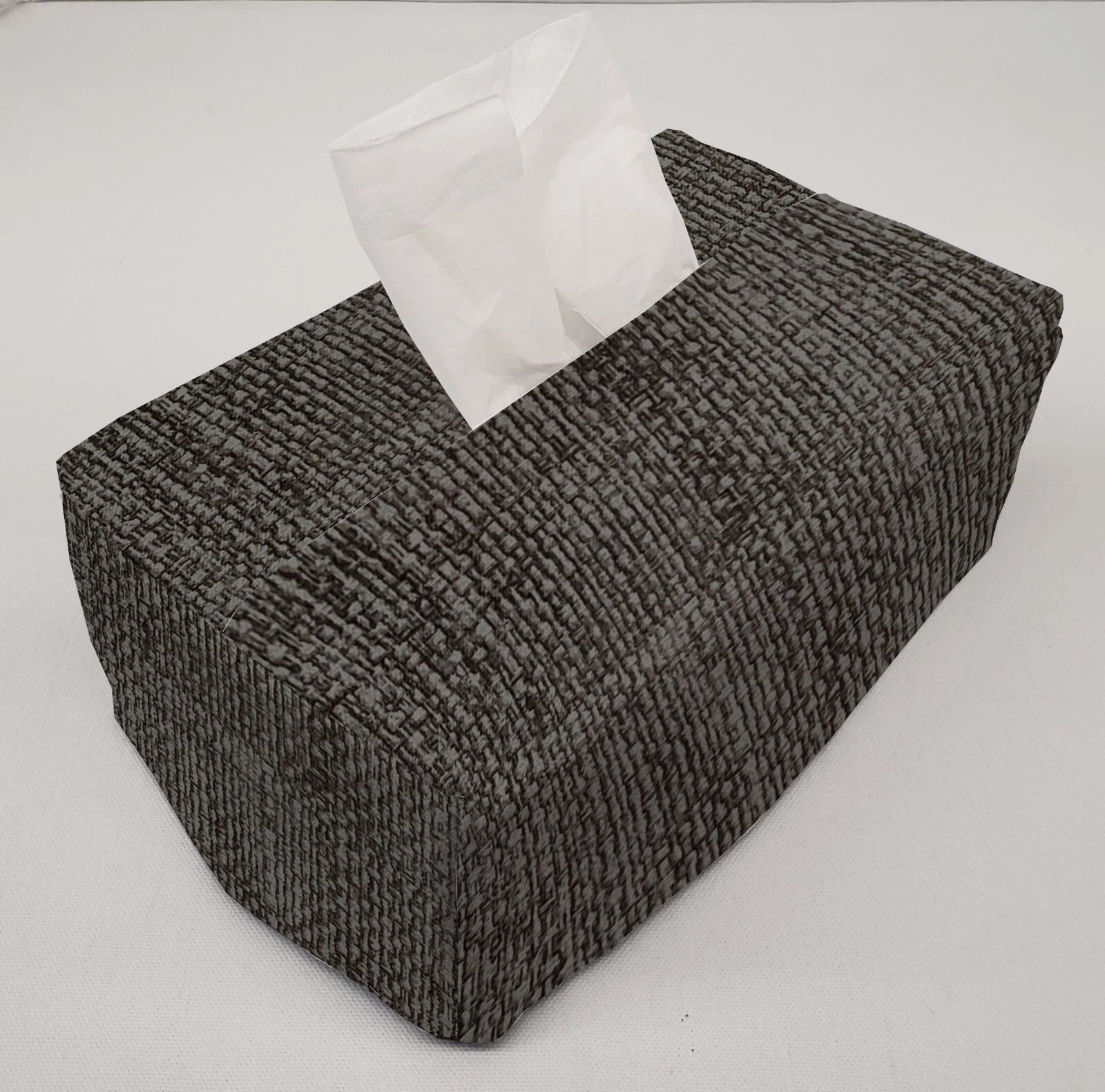 Faux Burlap Tissue Box Cover (8 Colors Available) | eBay