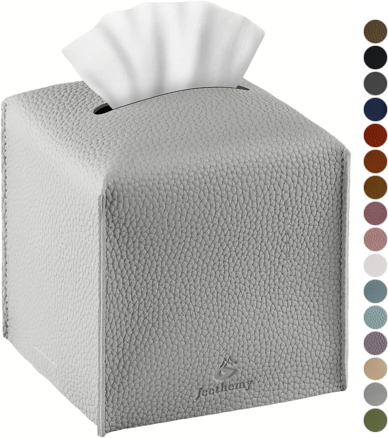 PU Leather Tissue Box Covers – Modern Square Holders for Home, Office & Bathroom | eBay