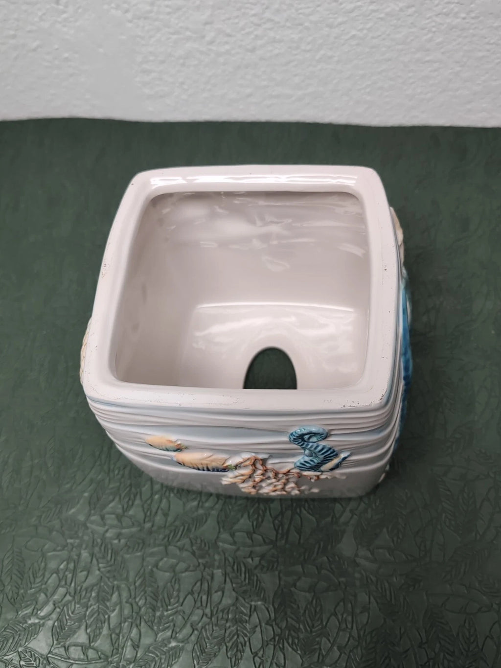 Cynthia Coulter Sea Splash Boutique Tissue Box Cover Hand-Painted Mermaid Rare | eBay