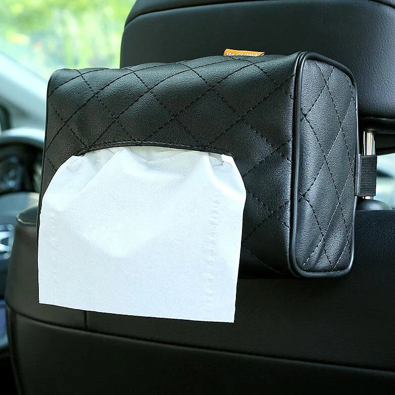 Universal Car Auto Tissue Box Sun Visor Napkin Organizer Holder Paper Towel Case | eBay